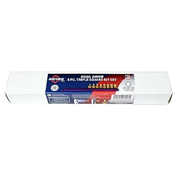 Mayhew Tools 16006 Low-Profile Dual Drive Set, 8-Piece